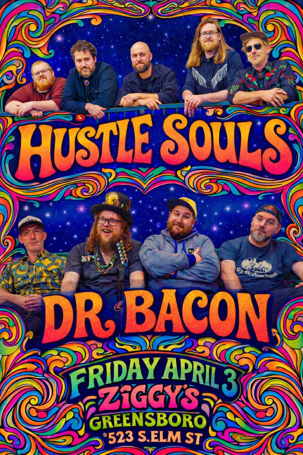 HUSTLE SOULS + DR. BACON