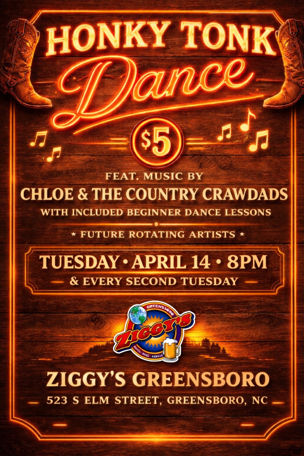 HONKY TONK DANCE NIGHT