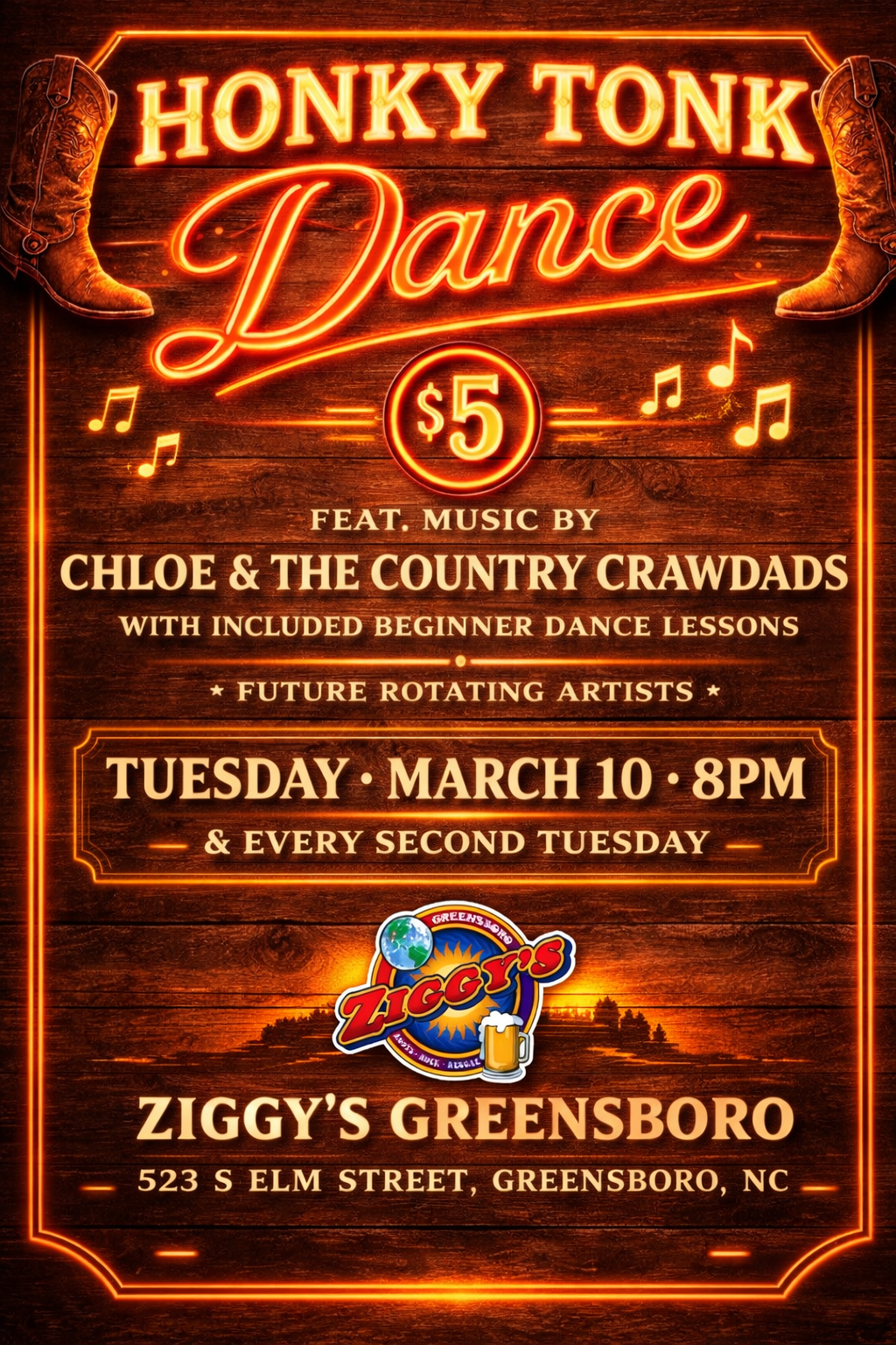 HONKY TONK DANCE NIGHT