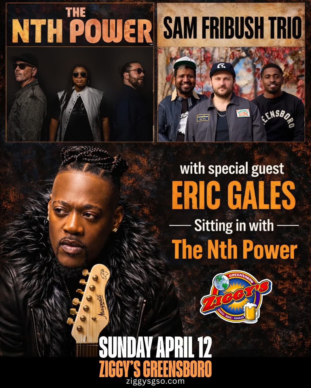 THE Nth POWER w ERIC GALES and SAM FRIBUSH TRIO